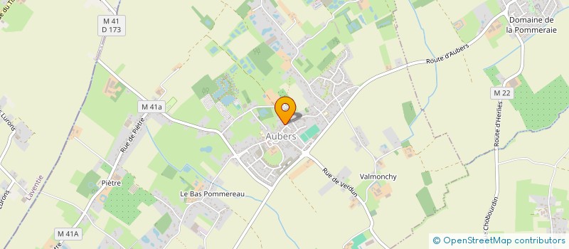 localisation de l'entreprise EMILIA FOODS INTERNATIONAL à AUBERS