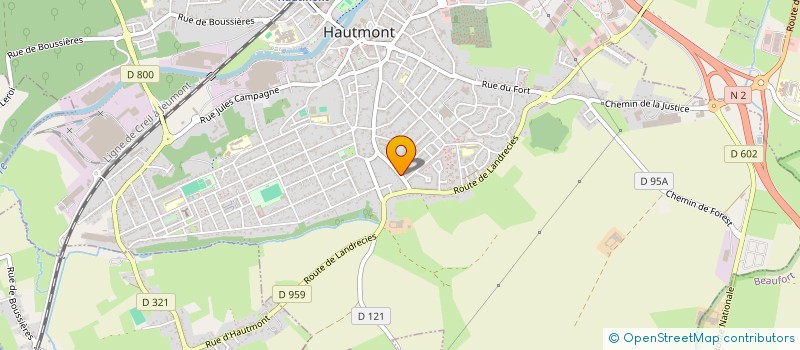 localisation de l'entreprise EMILIA KILLA  HAUTMONT