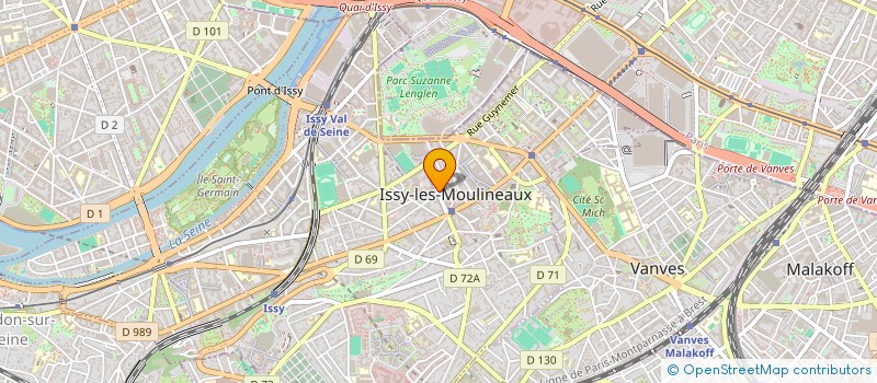 localisation de l'entreprise EMILIA ROMAGNA à ISSY-LES-MOULINEAUX