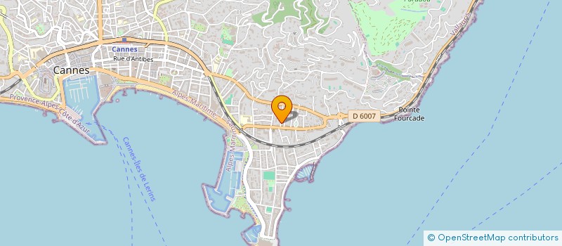 localisation de l'entreprise EMILIA TOUR RIVIERA  CANNES