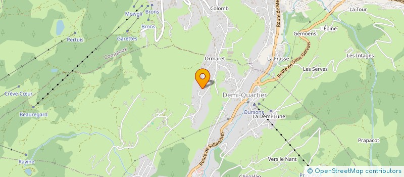 localisation de l'entreprise EMILIE  DEMI-QUARTIER