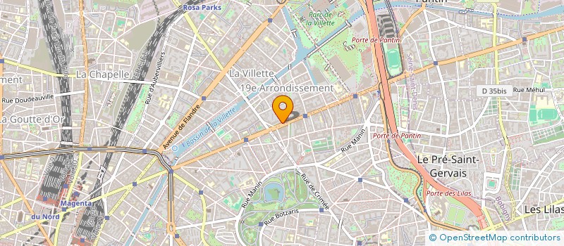 localisation de l'entreprise EMILIE  PARIS