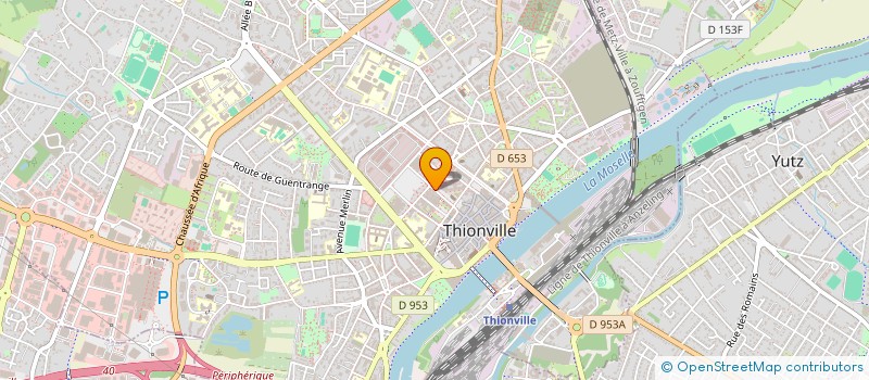 localisation de l'entreprise EMILIE à THIONVILLE