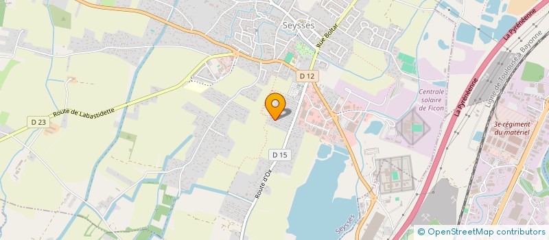 localisation de l'entreprise EMILIE BOULY  SEYSSES