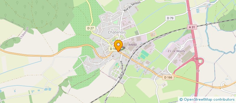 localisation de l'entreprise EMILIE CASTI  CHATENOIS