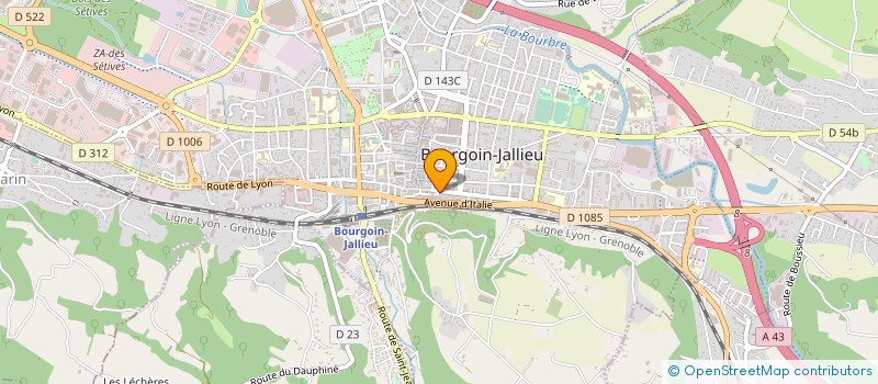 localisation de l'entreprise EMILIE COSTES ET ALEXANDRA RAYNAUD-BELART, NOTAIRES ASSOCIES D'UNE SOCIETE CIVILE PROFESSIONNELLE TITULAIRE D'UN OFFICE à BOURGOIN-JALLIEU