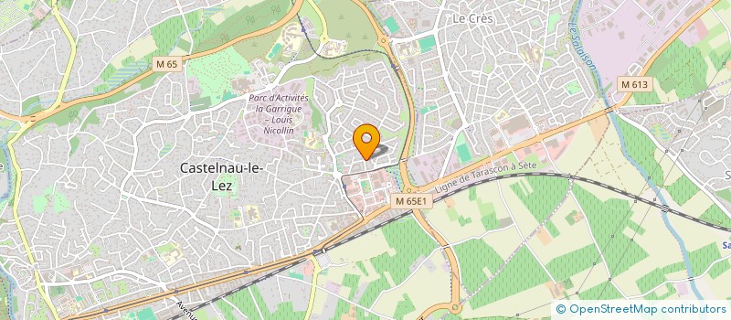 localisation de l'entreprise EMILIE DE RODAY à CASTELNAU-LE-LEZ