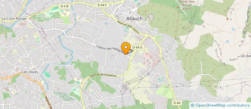 localisation de l'entreprise EMILIE ET JULIE  ALLAUCH