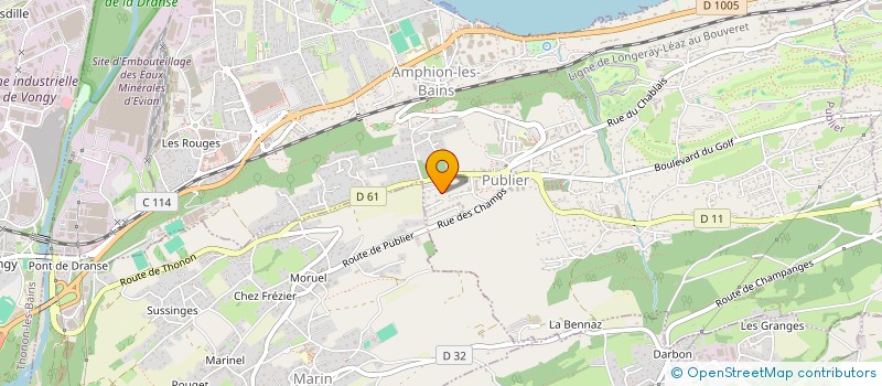 localisation de l'entreprise EMILIE FLEURIE  NEUVECELLE