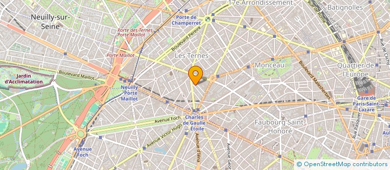 localisation de l'entreprise EMILIE JOLIE à PARIS