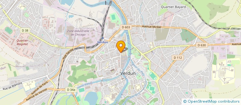 localisation de l'entreprise EMILIE LINGERIE  VERDUN