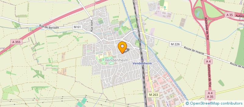 localisation de l'entreprise EMILIE LOUISE COACHING  VENDENHEIM