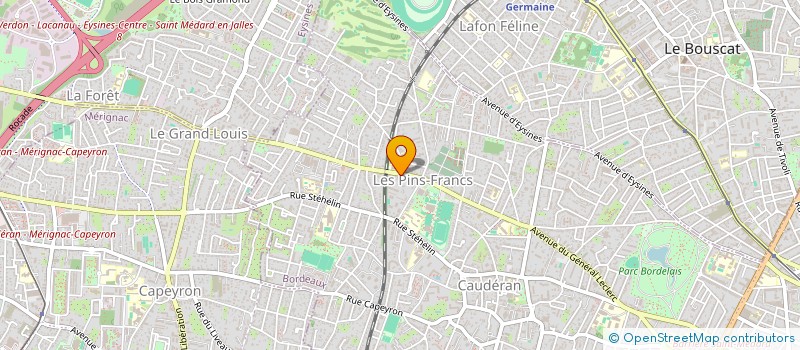 localisation de l'entreprise EMILIE M  BORDEAUX