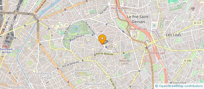 localisation de l'entreprise EMILIE MODERNHOME  PARIS