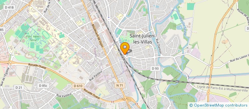 localisation de l'entreprise EMILIE-REMI  SAINT-JULIEN-LES-VILLAS