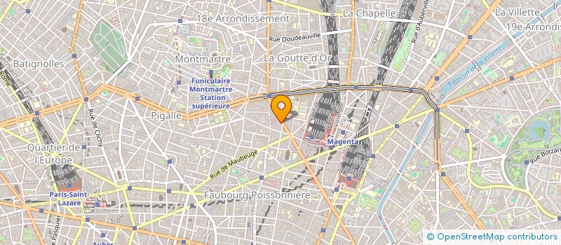 localisation de l'entreprise EMILIE RENARD SARL  PARIS