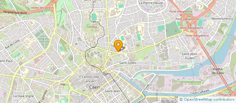 localisation de l'entreprise EMILIE VIEL-TIREL - AVOCATE ET VOUS à CAEN