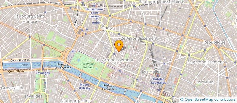 localisation de l'entreprise EMILIE VILLETTE CONSEIL  PARIS