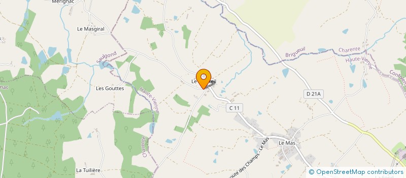 localisation de l'entreprise EMILIEN MEILLAT ET FILS à SAINT-JUNIEN