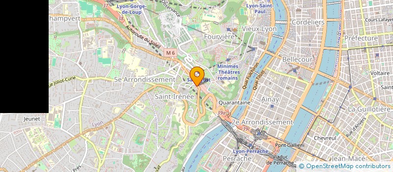 localisation de l'entreprise EMILIO à LYON