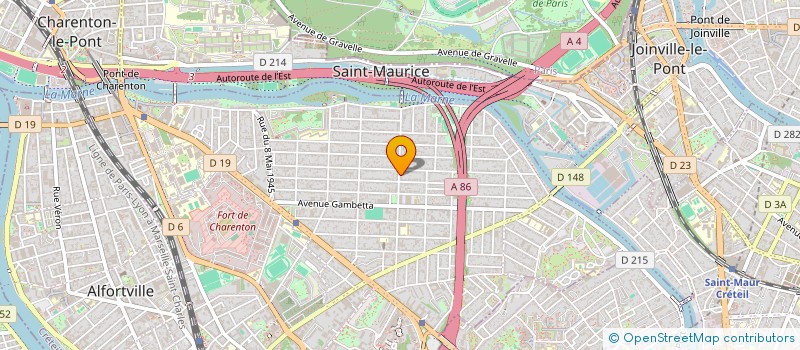 localisation de l'entreprise EMILIO à MAISONS-ALFORT