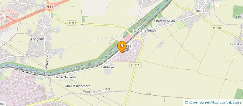 localisation de l'entreprise EMILIO  DOMPIERRE-SUR-MER