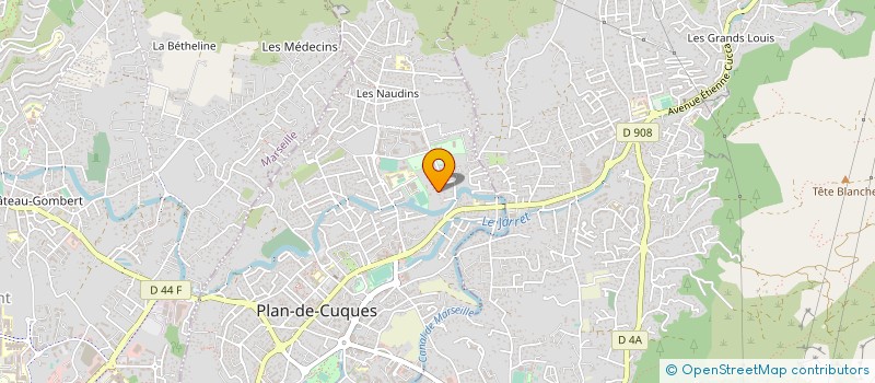 localisation de l'entreprise EMILISE  PLAN-DE-CUQUES