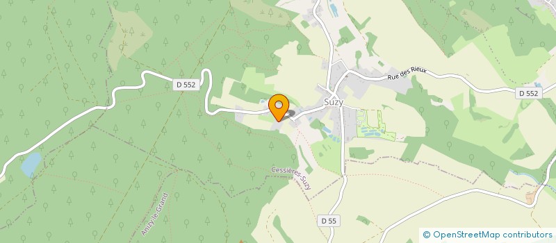 localisation de l'entreprise EMILLIA  CESSIERES-SUZY