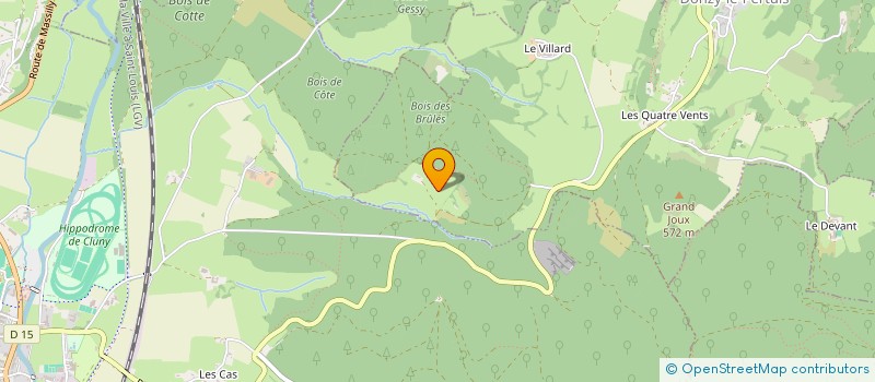 localisation de l'entreprise EMILOU  DONZY-LE-PERTUIS