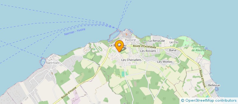 localisation de l'entreprise EMILOU  YVOIRE