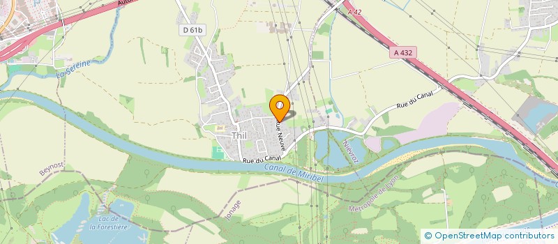 localisation de l'entreprise EMILUGUI  THIL