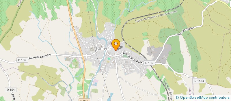 localisation de l'entreprise EMILY FULCRAND  LAURENS