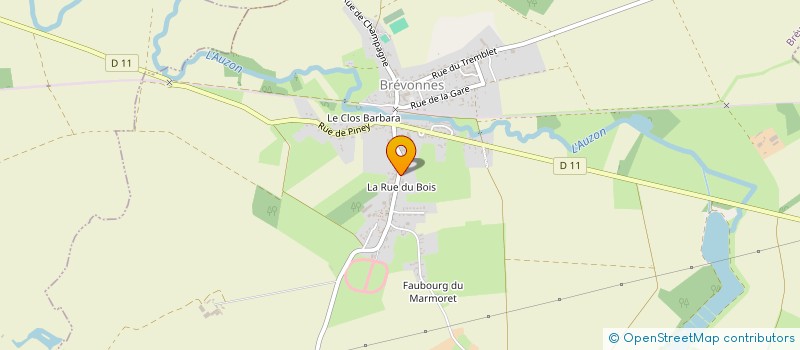 localisation de l'entreprise EMIMAX ESPACES VERTS  BREVONNES