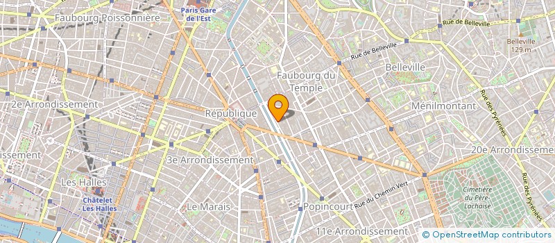 localisation de l'entreprise EMIN à PARIS