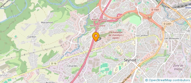 localisation de l'entreprise EMIN DONER  ANNECY