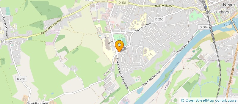 localisation de l'entreprise EMIN (ENTREPRISE DE MAISON INDIVIDUELLE DE LA NIEVRE) à NEVERS