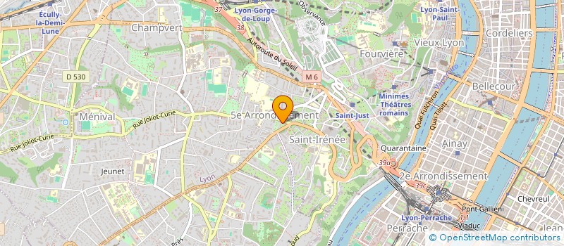 localisation de l'entreprise EMIN LAURENT à LYON