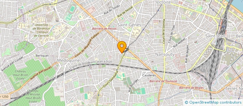 localisation de l'entreprise EMINA 2023  TALENCE