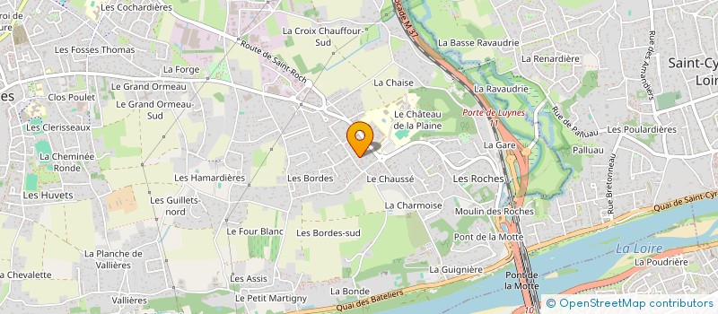 localisation de l'entreprise EMINAS à FONDETTES