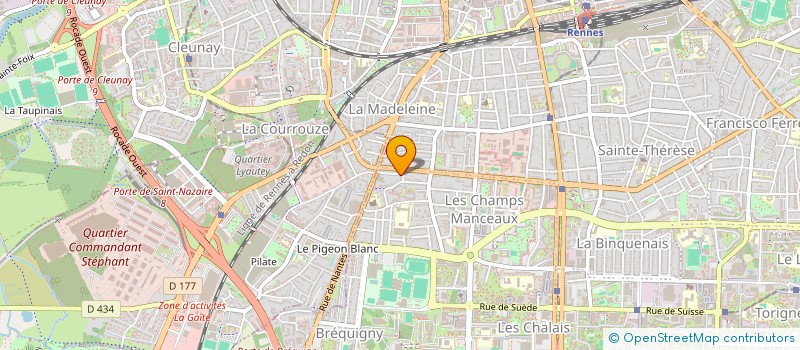 localisation de l'entreprise EMINATA  RENNES