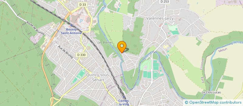 localisation de l'entreprise EMINENCE  VARENNES-JARCY