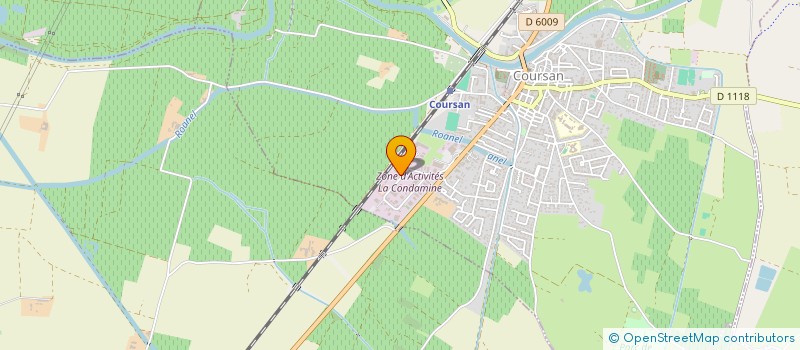 localisation de l'entreprise EMINENCE BATISSE à COURSAN