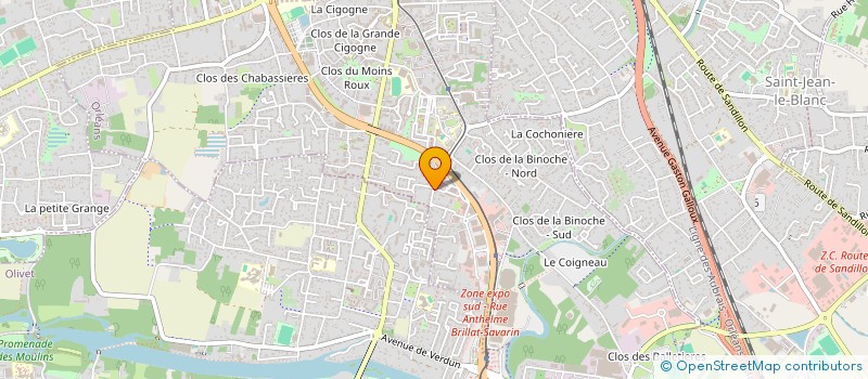 localisation de l'entreprise EMINENCE CONSEILS à ORLEANS