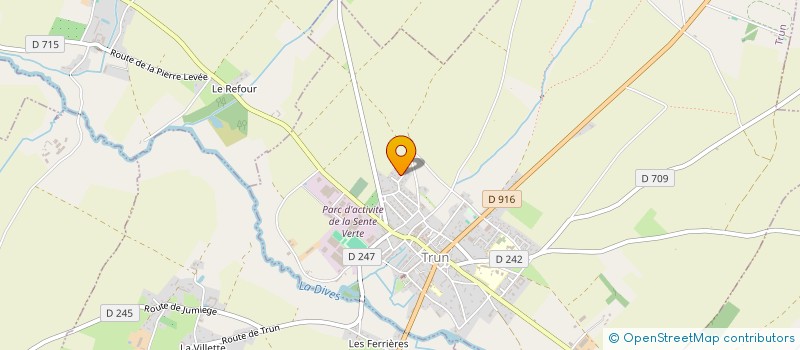 localisation de l'entreprise EMINENCE FABER à MERRI