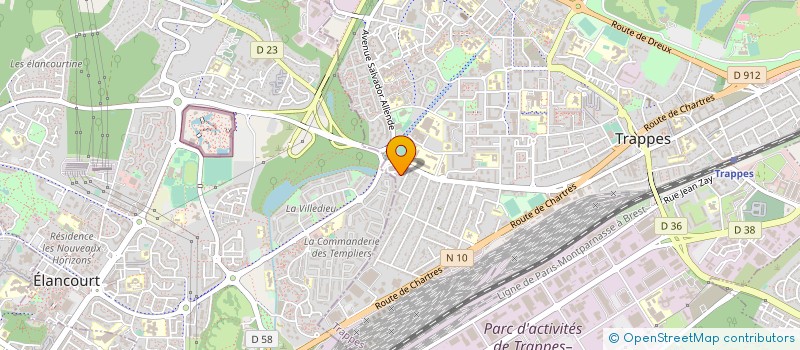 localisation de l'entreprise EMINENCE SERVICES à TRAPPES