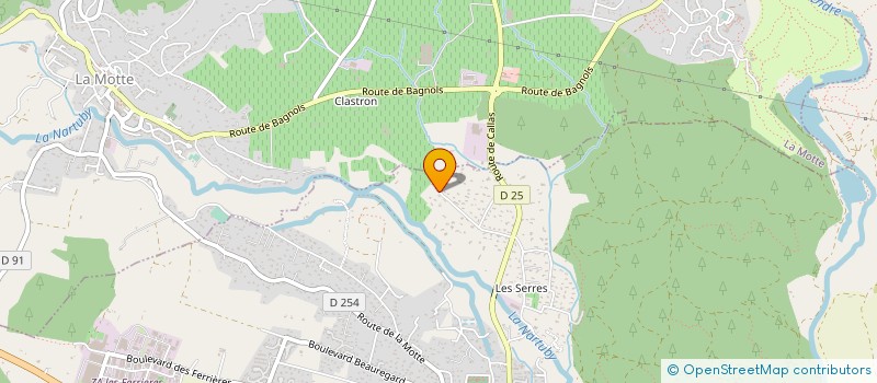localisation de l'entreprise EMINEO à LE MUY