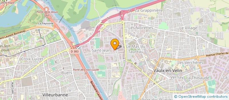 localisation de l'entreprise EMINI à VILLEURBANNE