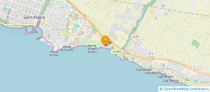 localisation de l'entreprise EMINICO à SAINT-PIERRE