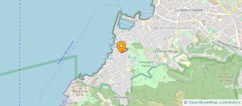 localisation de l'entreprise EMINIMA à MARSEILLE 8