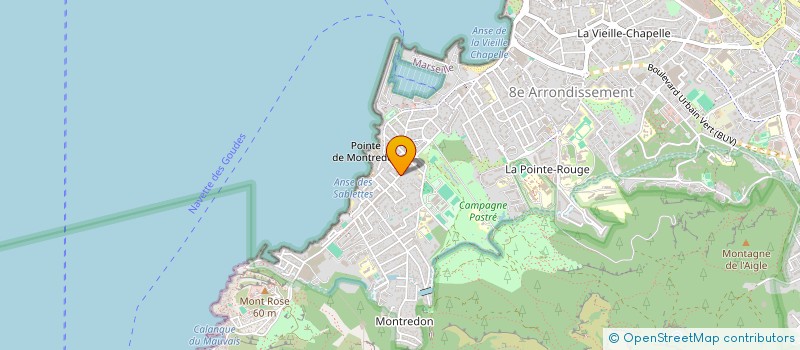 localisation de l'entreprise EMINIMA IMMO à MARSEILLE 8